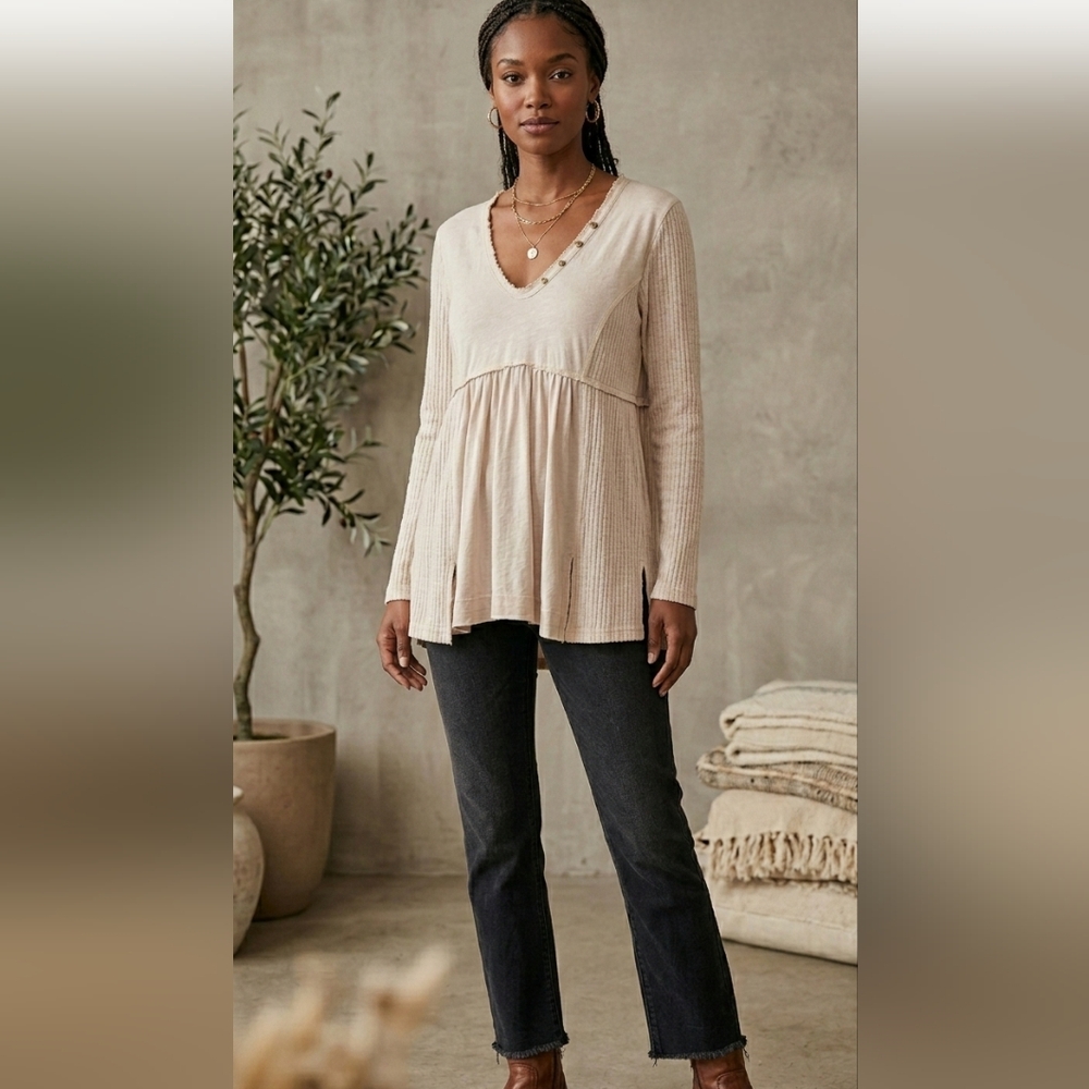 Entro Country Boho Long Sleeve Women's Top